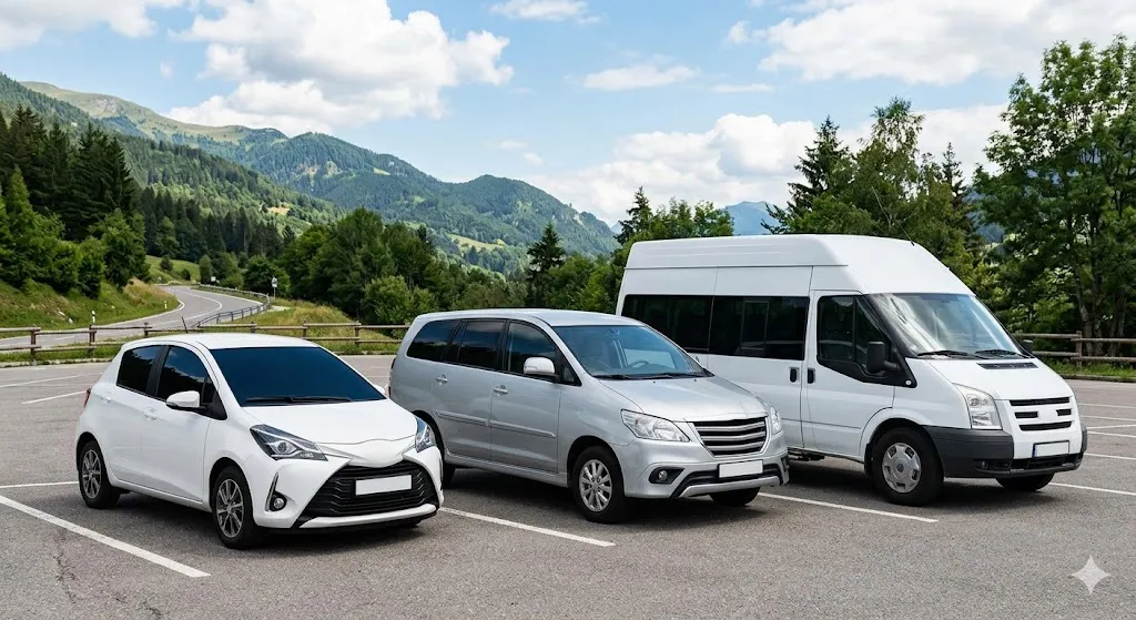 Các dòng xe dịch vụ giá rẽ đi du lịch sẵn sàng phục vụ hành trình đường dài, đảm bảo tiện nghi, an toàn cho mọi chuyến đi