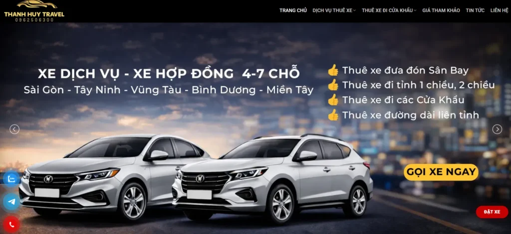 DVDL Thanh Duy – đơn vị cho thuê xe dịch vụ giá rẻ Sài Gòn uy tín
