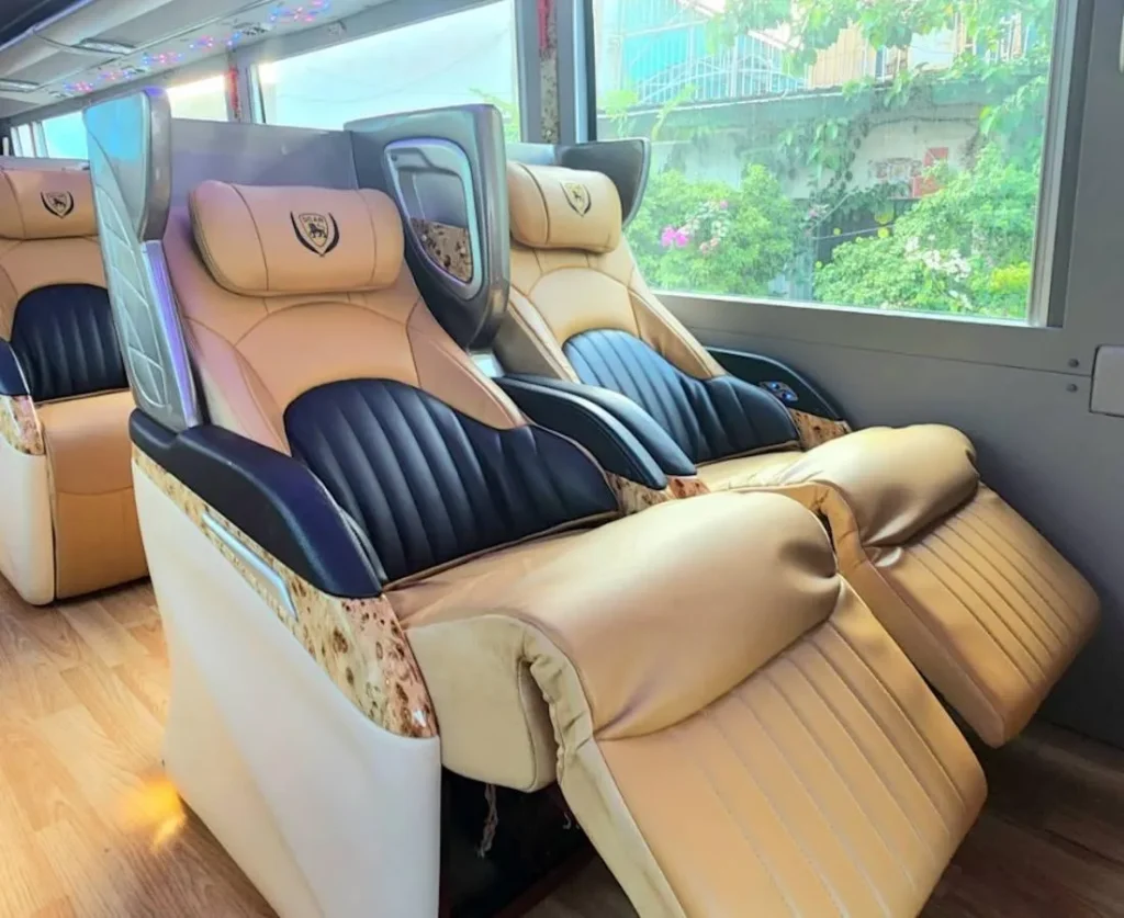 Nội thất êm ái sạch sẻ