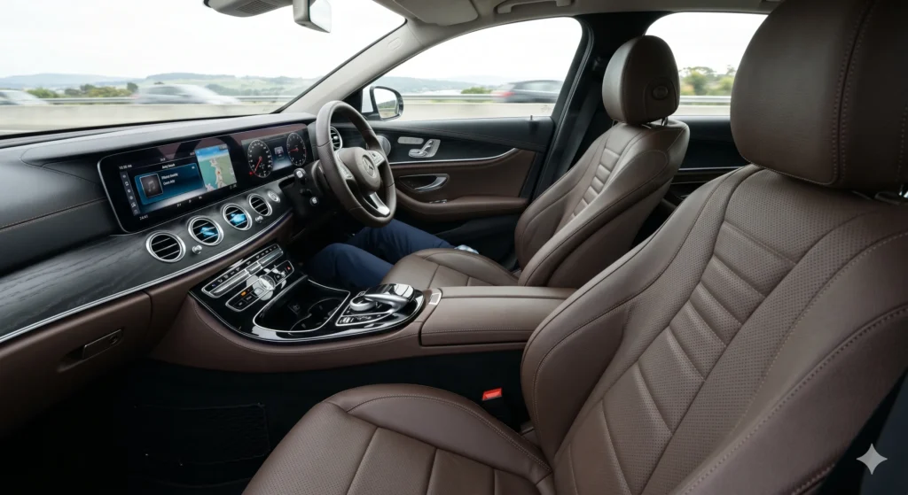 Không gian xe sạch sẽ, tiện nghi mang lại trải nghiệm thoải mái