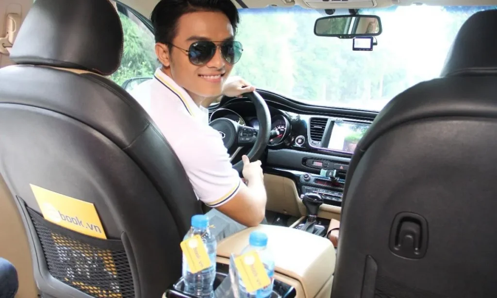 Tài xế vui vẻ nhiệt tình 